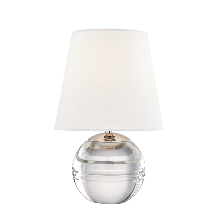 Nicole Table Lamp - Polished Nickel