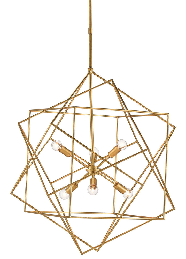 Aerial Gold Chandelier