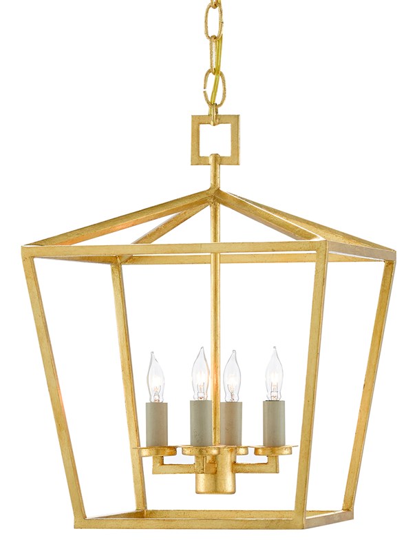 Denison Gold Small Lantern