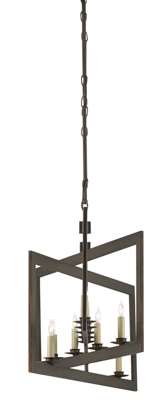 Middleton Bronze Rectangular Chandelier