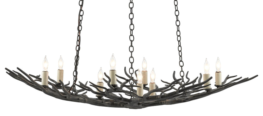 Rainforest Bronze Small Chandelier