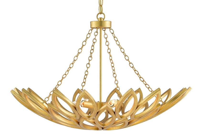 Allemande Gold Chandelier