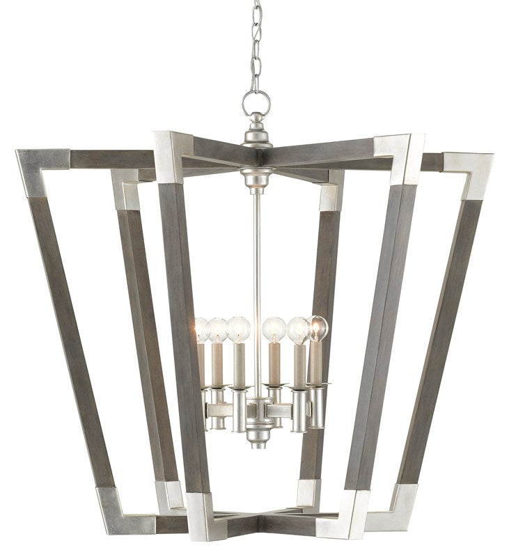 Bastian Large Gray Chandelier