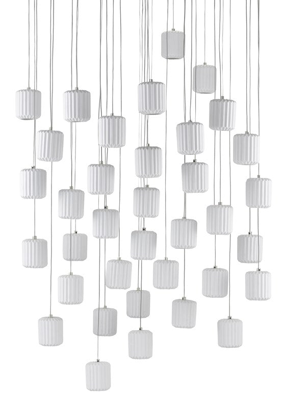 Dove 36-Light Multi-Drop Pendant