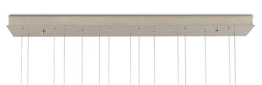 Lazio Rectangular 15-Light Multi-Drop Pendant