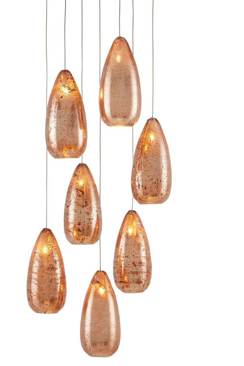 Rame 7-Light Multi-Drop Pendant