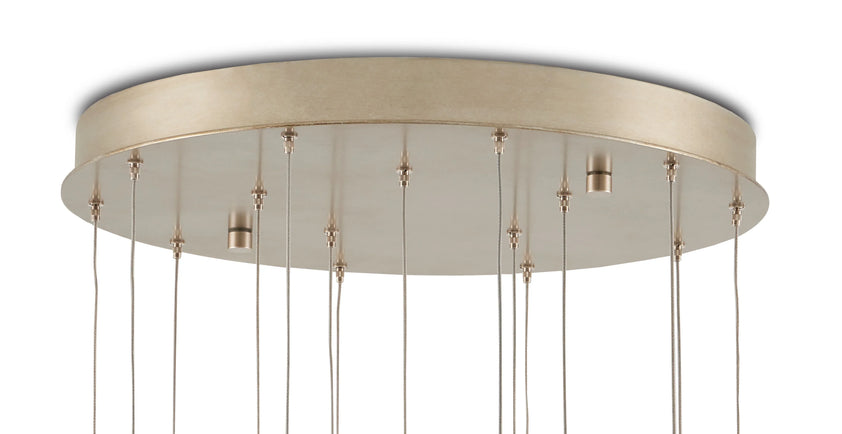 Piero Round 15-Light Multi-Drop Pendant