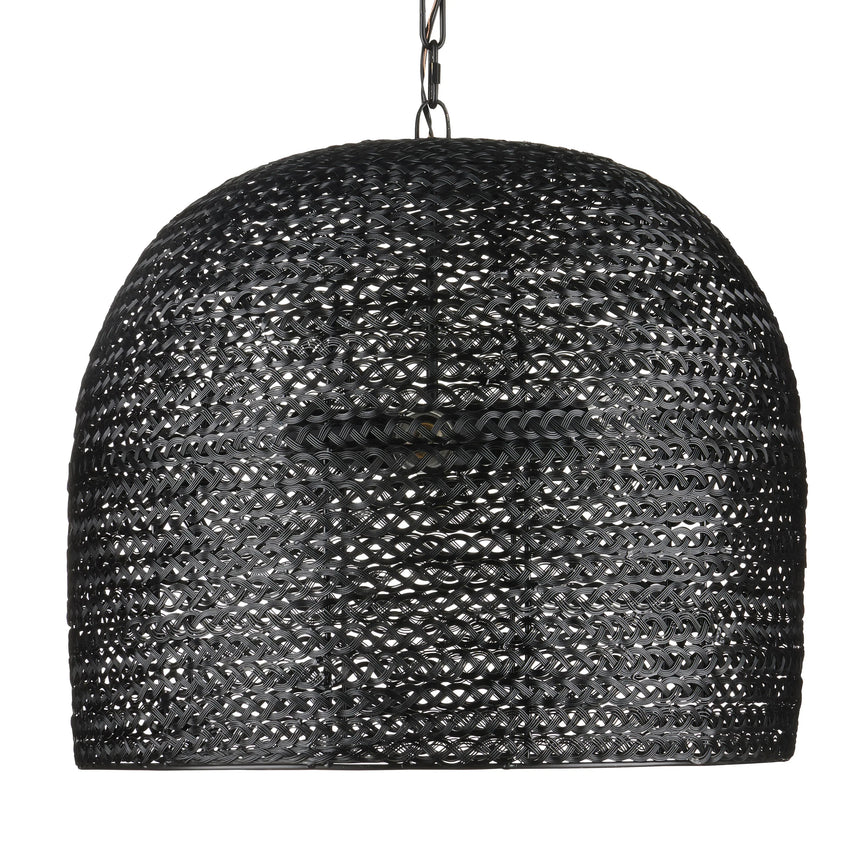 Piero Black Medium Pendant