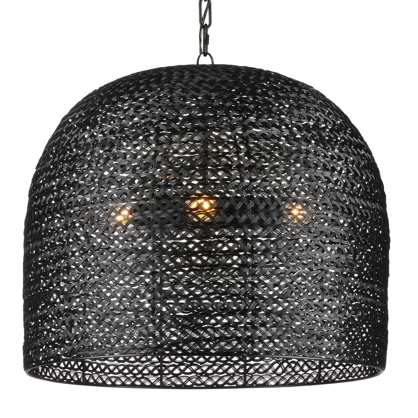 Piero Black Medium Pendant