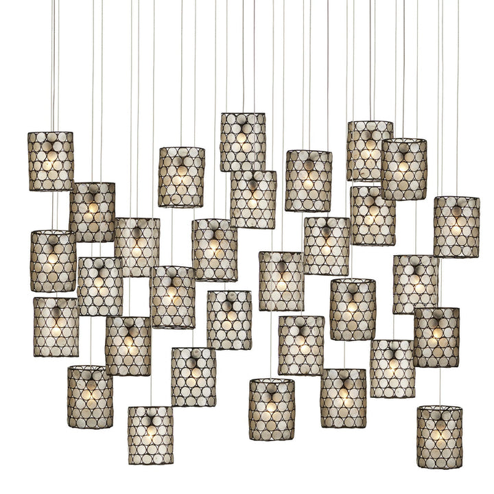 Regatta 30-Light Multi-Drop Pendant