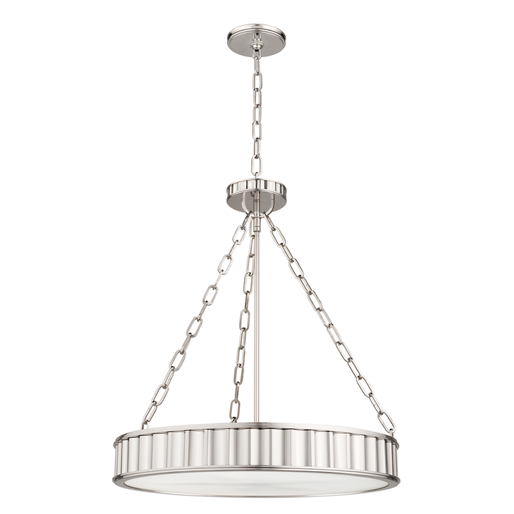 Middlebury Pendant 24" - Polished Nickel