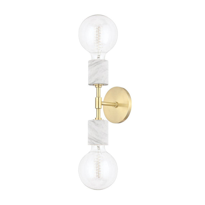 Asime Wall Sconce 20" - Aged Brass