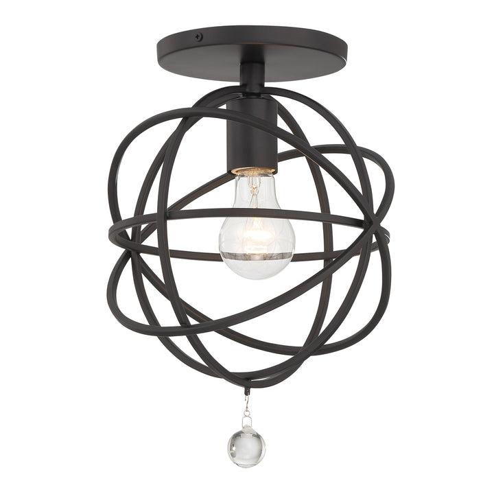 Solaris 1 Light Black Mini Pendant