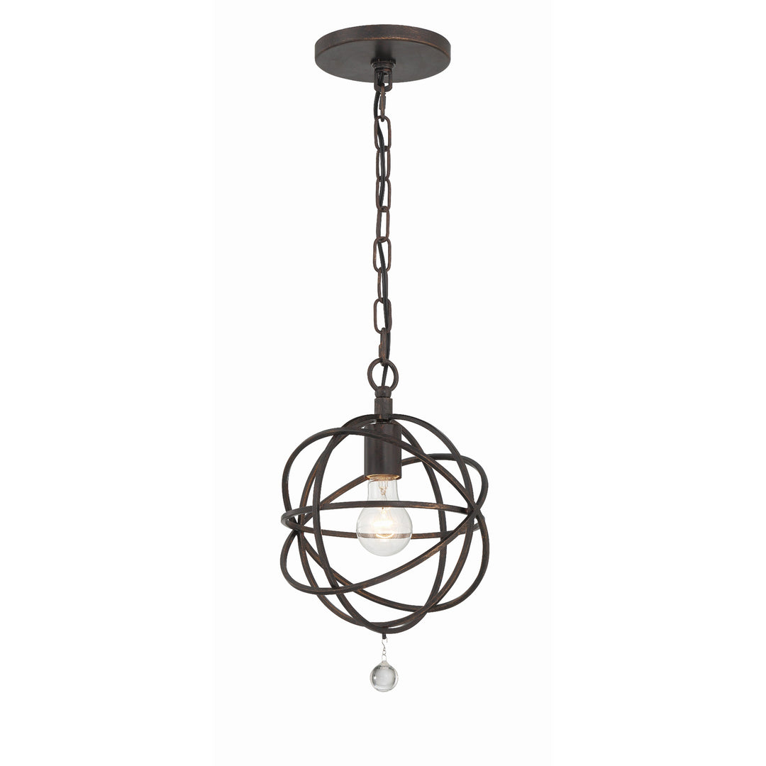 Solaris 1 Light Black Mini Pendant