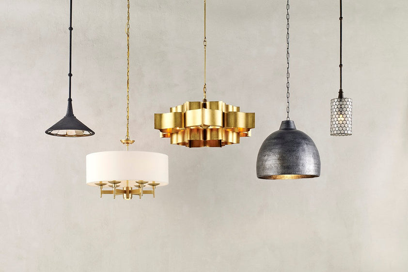 Bering Brass Chandelier