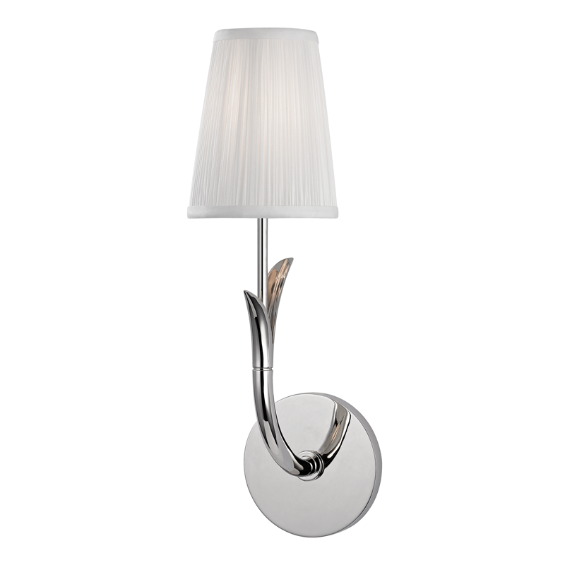 Deering Wall Sconce 15" - Polished Nickel