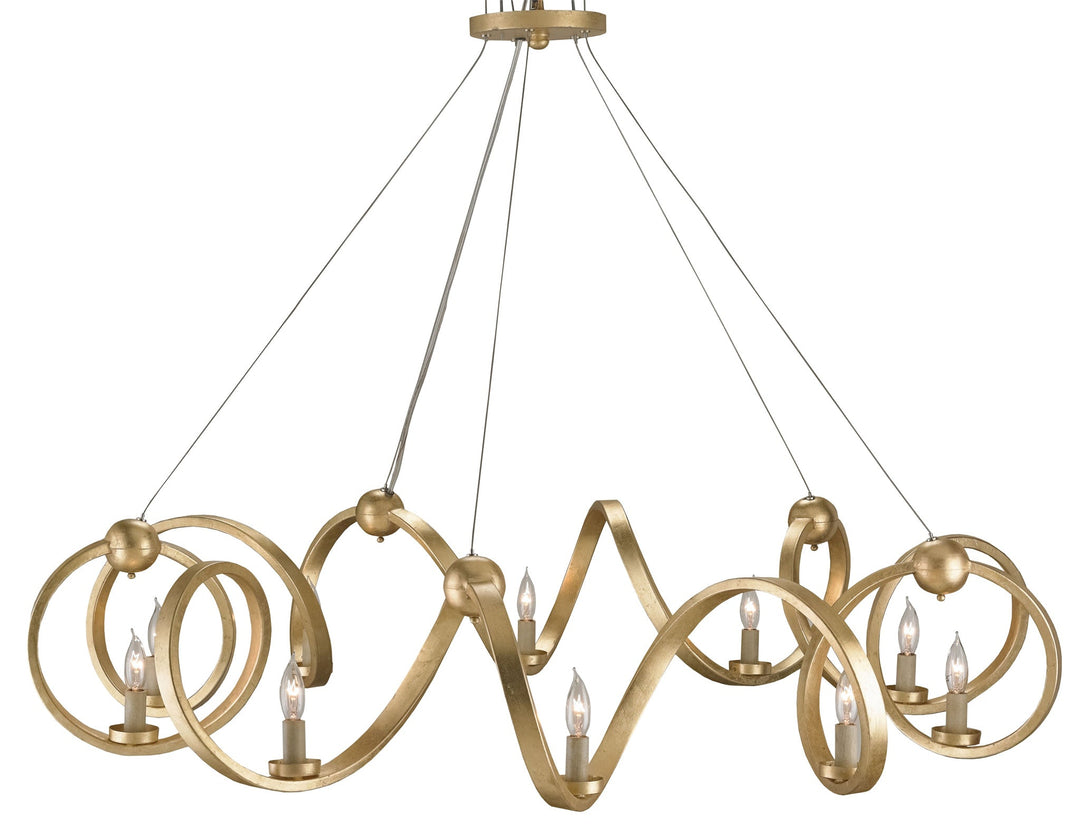 Ringmaster Gold Chandelier