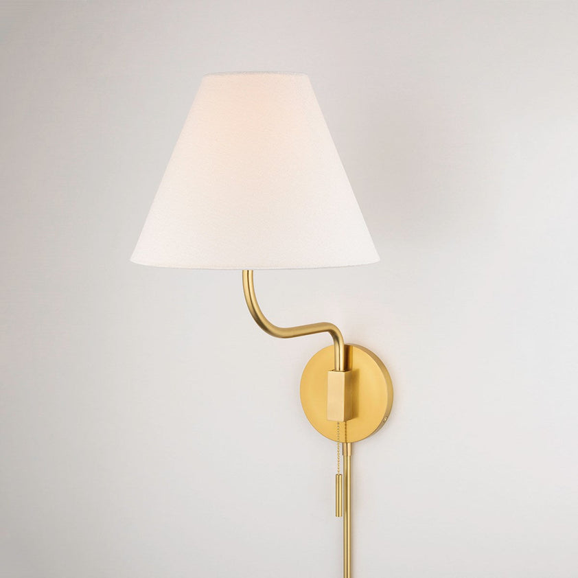 Patti Wall Sconce - Aged Brass