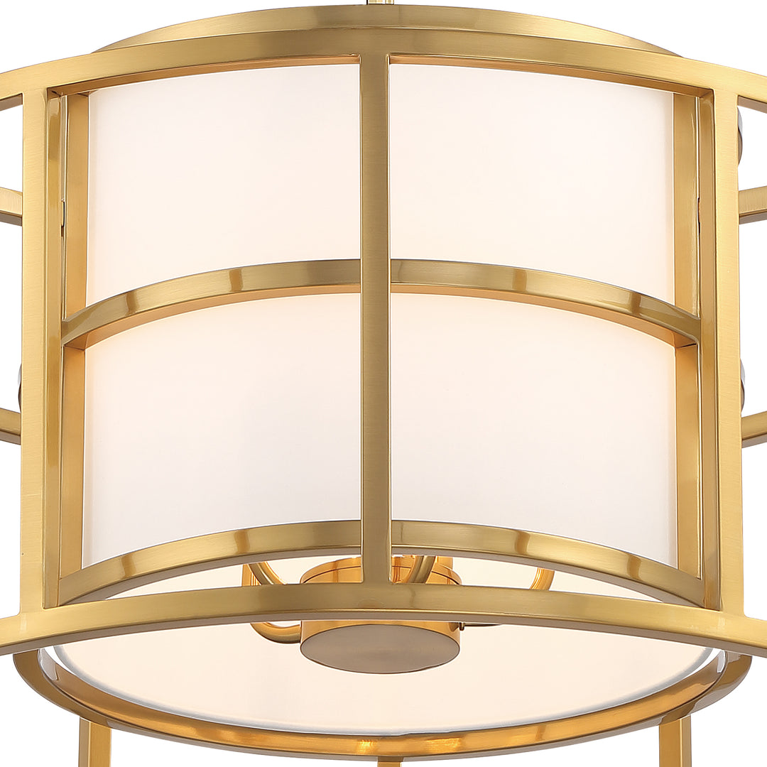 Crystorama Brian Patrick Flynn Hulton 5 Light Luxe Gold Chandelier