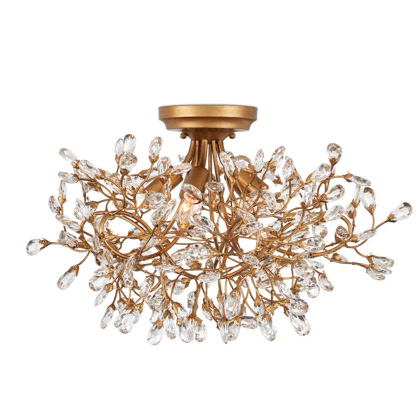 Crystal Bud Semi-Flush Mount