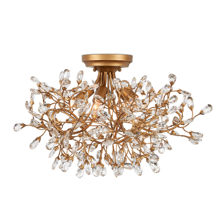 Crystal Bud Semi-Flush Mount