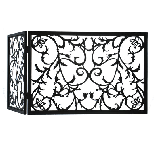 34"W X 23"H Vine Fireplace Screen