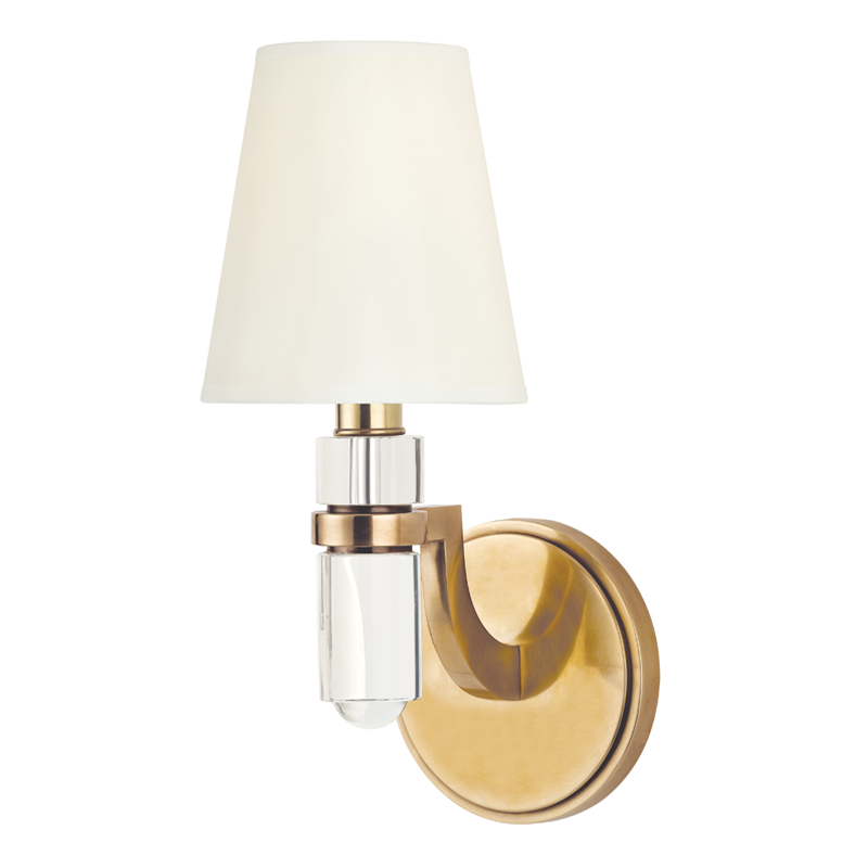 Dayton Wall Sconce 5" - Aged Brass