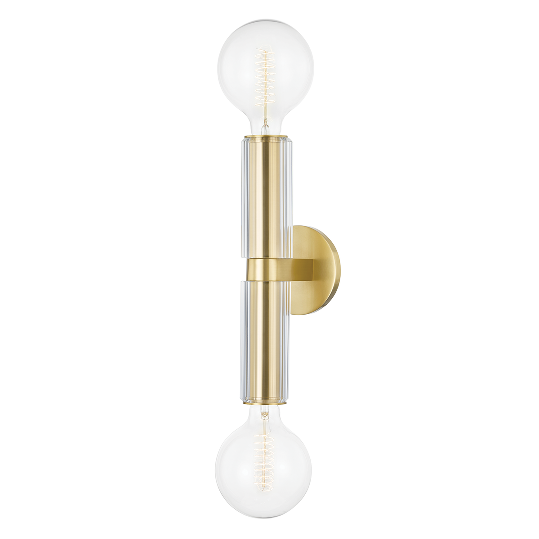 Gilbert Wall Sconce 24" - Aged Brass