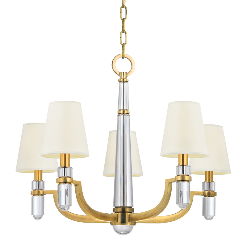 Dayton Chandelier 20" - Aged Brass