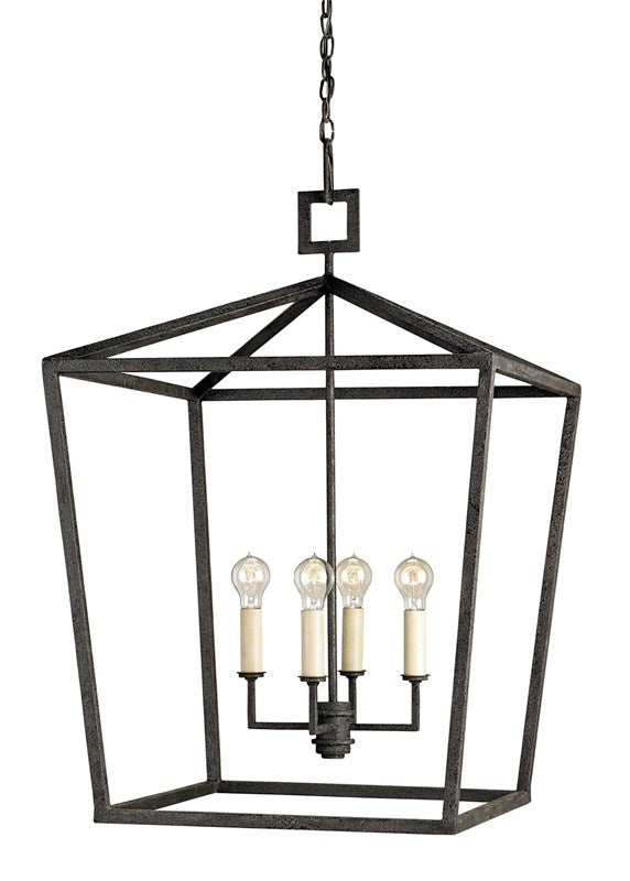 Denison Black Large Lantern