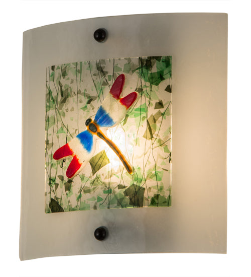 11"W Metro Fusion Il Drago Wall Sconce