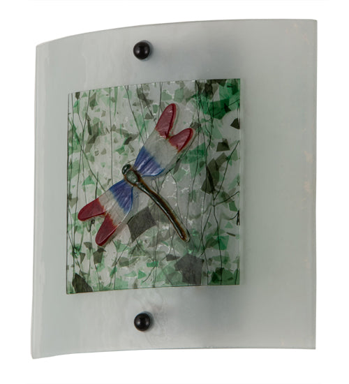 11"W Metro Fusion Il Drago Wall Sconce