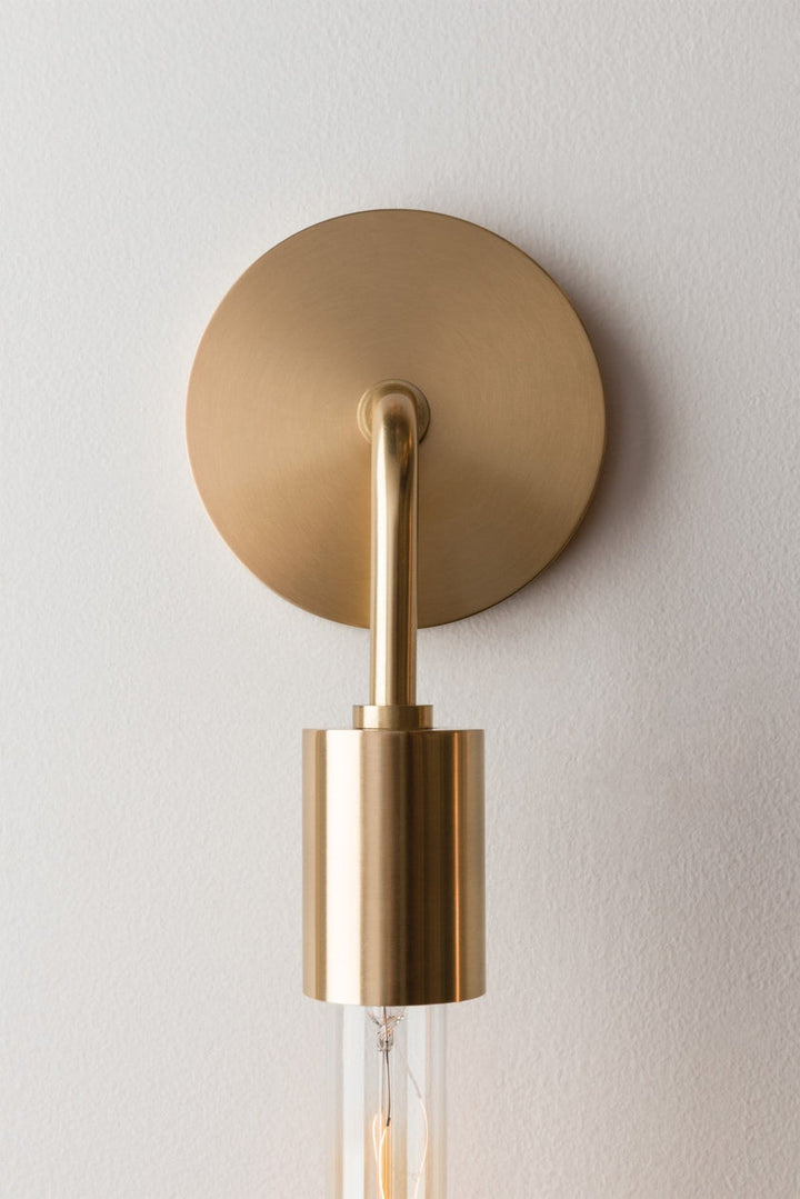 Ava Wall Sconce 12" - Aged Brass