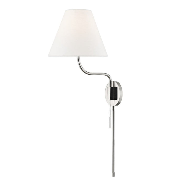 Patti Wall Sconce - Polished Nickel