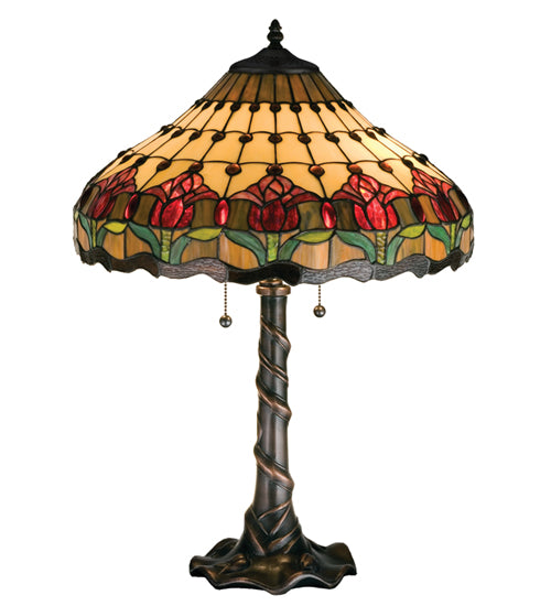 26" High Colonial Tulip Table Lamp