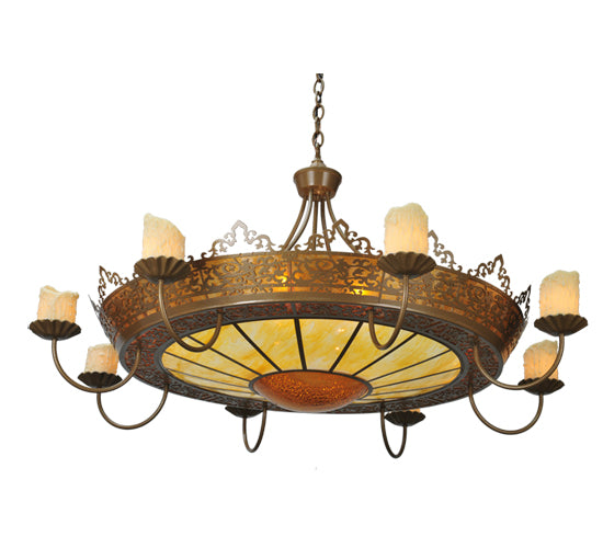 47"W Stanley 8 Arm Chandelier