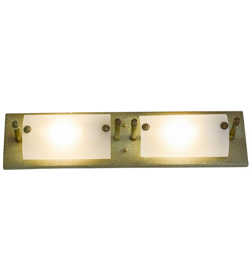 24"W Moss Creek Stepping Stone 2 Lt Vanity Light