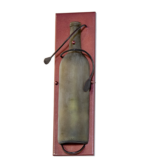 4"W Tuscan Vineyard Wine Bottle Wall Sconce