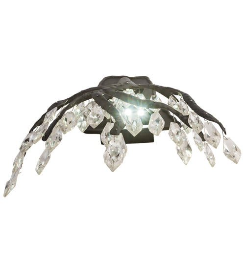 11.5" Wide Winter At Stillwater Wall Sconce