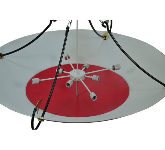 56"W Fishing Bobber Inverted Pendant