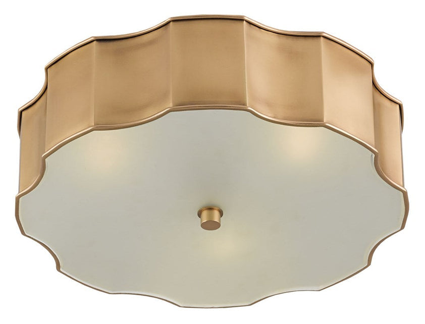 Wexford Brass Flush Mount