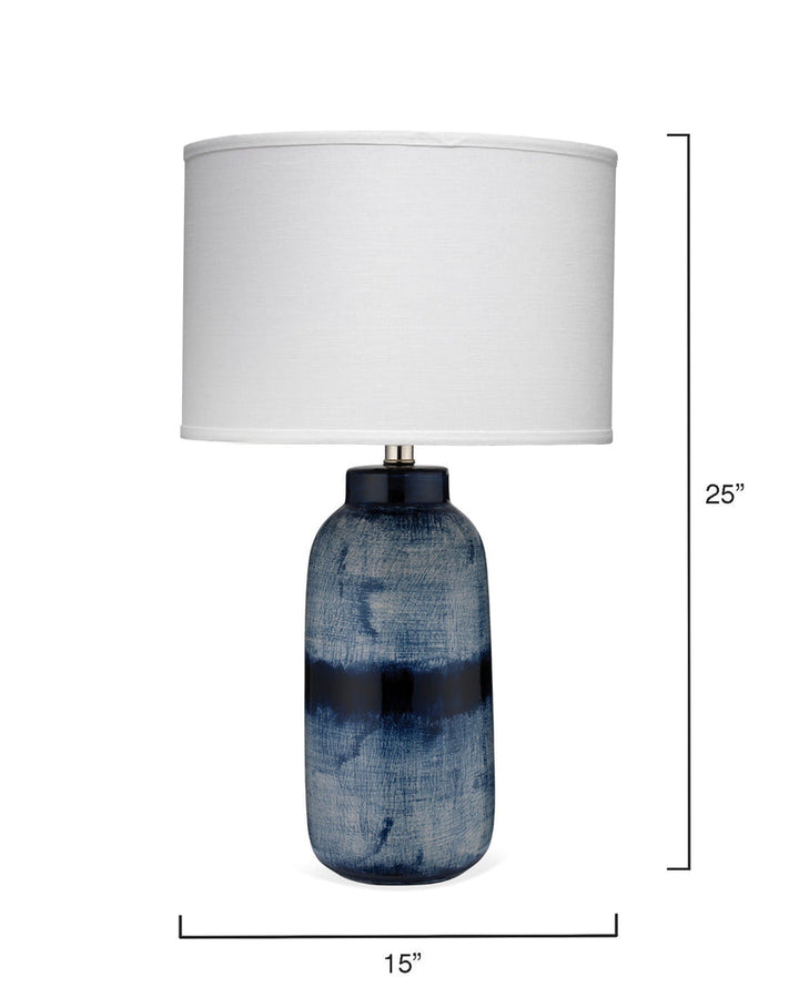 Batik Table Lamp-Blue-9BATIKLGTLIN