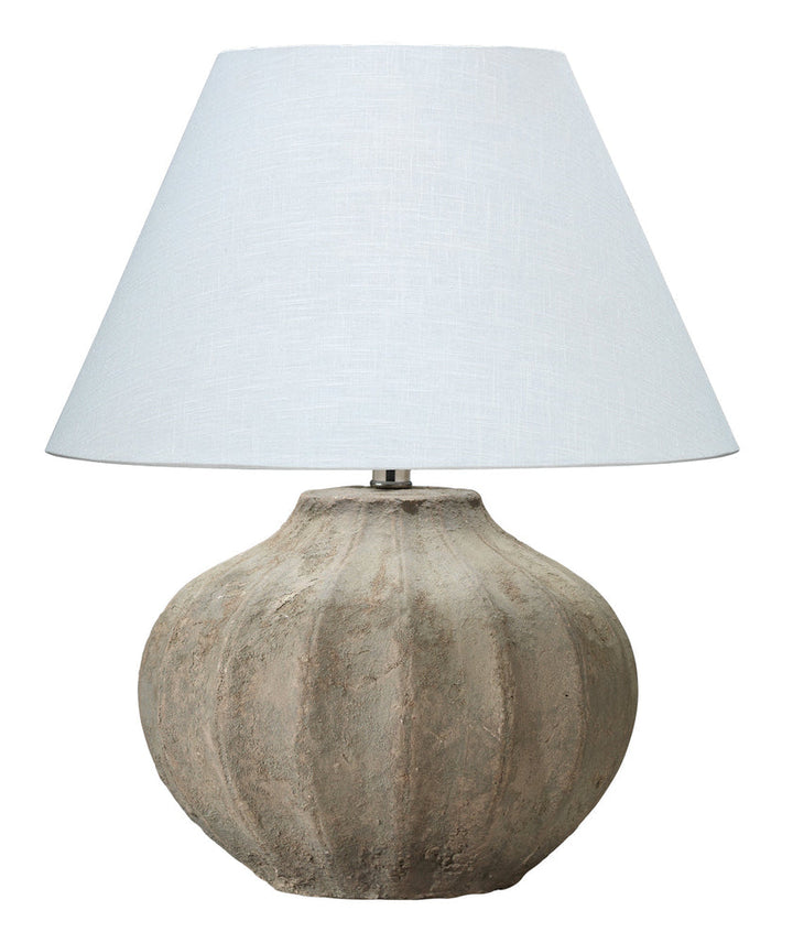 Clamshell Table Lamp-Grey