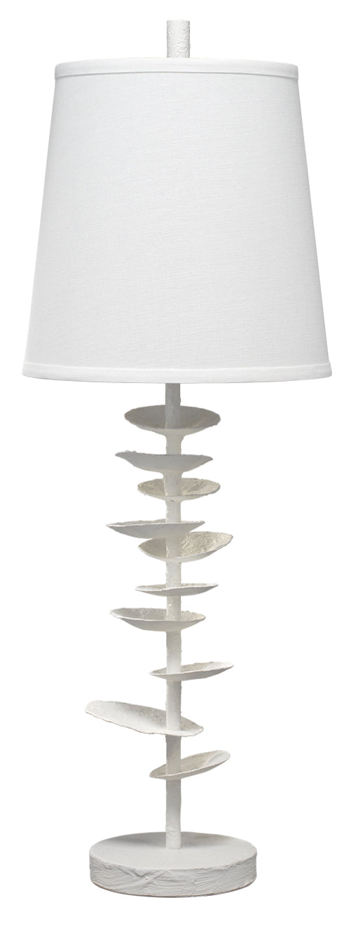 Petals Table Lamp-White