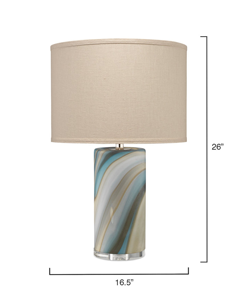 Terrene Table Lamp-Blue