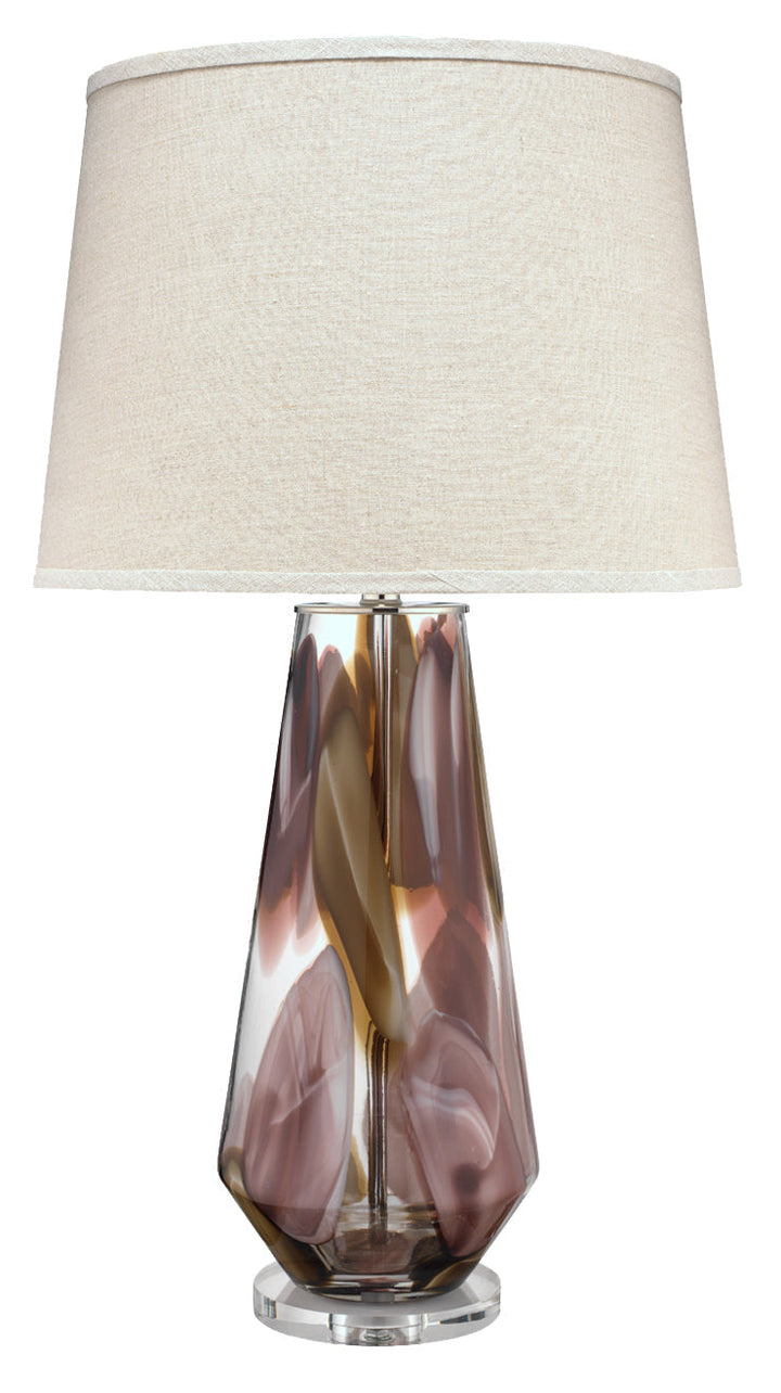 Watercolor Table Lamp-Purple