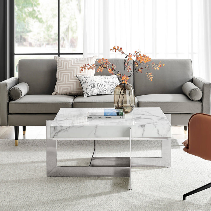 Marmo Reflection Square Coffee Table