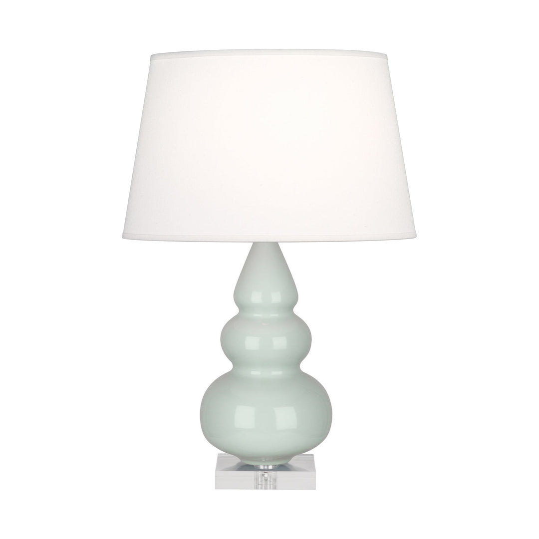 Celadon Small Triple Gourd Accent Lamp-Style Number A258X