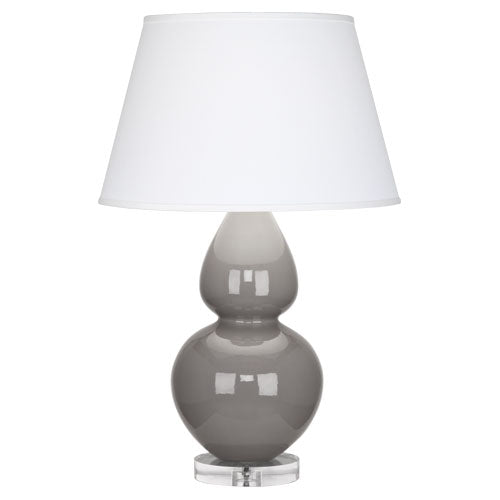 Smokey Taupe Double Gourd Table Lamp-Style Number A750X