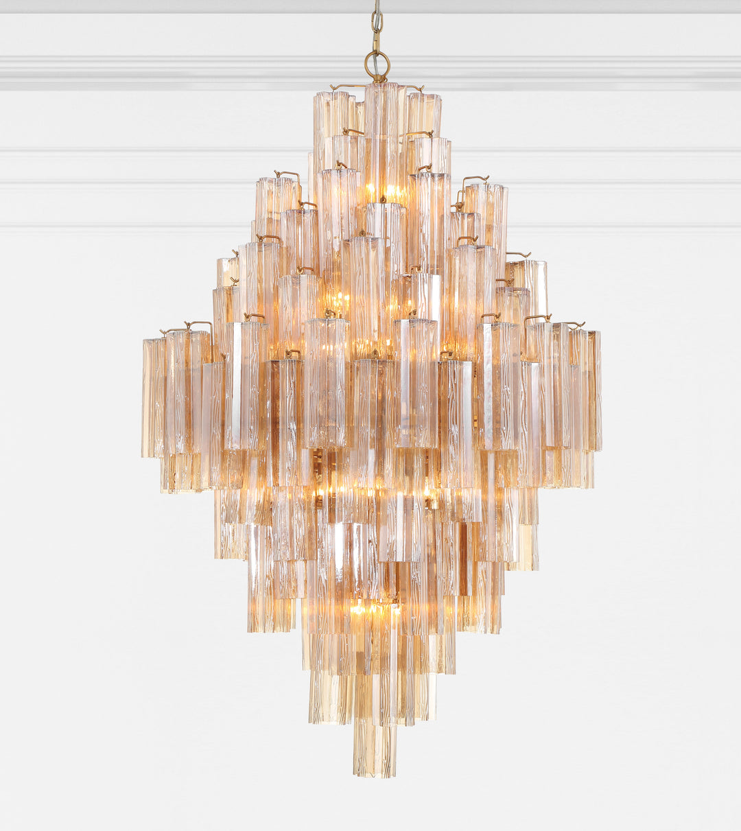 Crystorama Addis 20 Light Aged Brass Chandelier